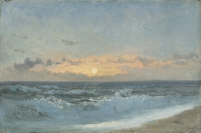 Coucher de soleil sur la mer, 1900 - William Pye